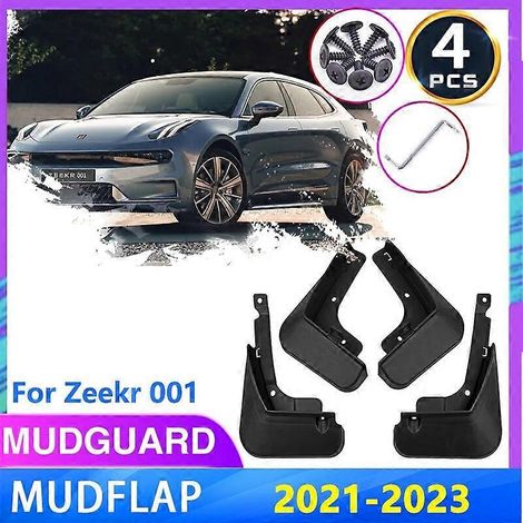 Garde-boue avant et arrière pour Zeekr 001 2021 2022 2023, bavettes, protection de roue, accessoires auto, bavettes anti-éclaboussures (1/5)