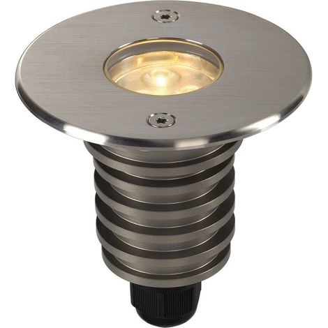 Encastré DASAR 920 rond LED 230V collerette inox 316 55W 3000K IP67 - SLV - 233520 (1/3)