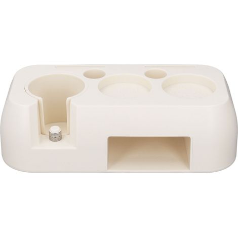 Station de base multifonctionnelle en ABS beige pour tasseur à café domestique (1/5)