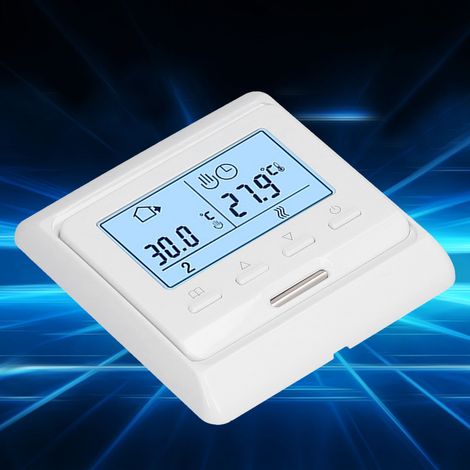 ME5516 16A programmierbarer LCD-Thermostat für Wasser- und elektrische Fußbodenheizung (AC230V 16A) (1/5)
