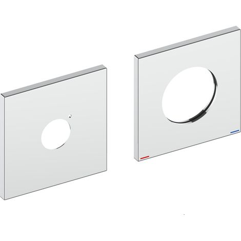 Rosetón de pared KEUCO sobredimensionado para mezclador monomando
