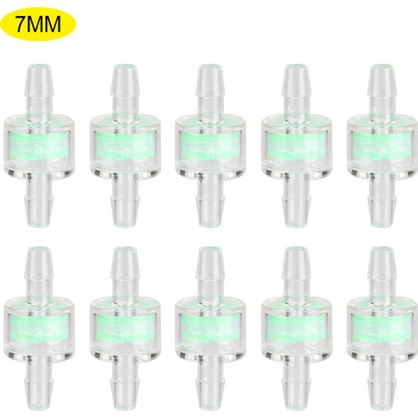10 Filtres à Eau Transparents pour Refroidissement PC, 3 Couches, Diamètre Extérieur 7mm, Pièces Refroidisseur Ordinateur (1/5)