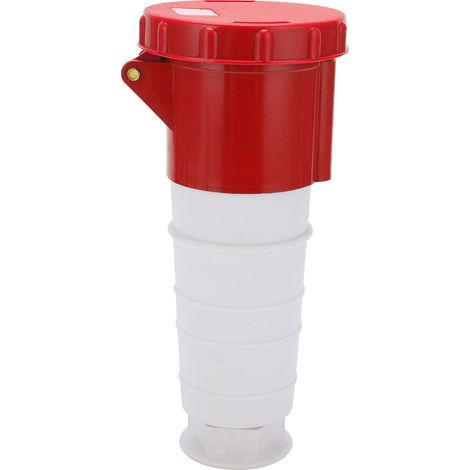 Industriesteckdose 380415V 63A 5-polig 3P + N + E IP67 wasserdicht für Wasserschutz im Bahnbereich (1/5)