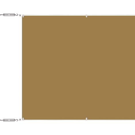 Maison Exclusive - Paravento Verticale Beige 140x1200 cm in Tessuto Oxford