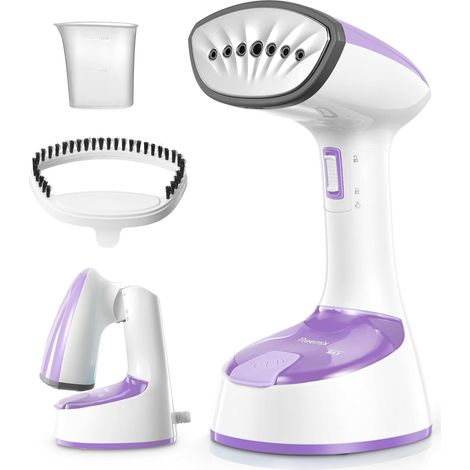 1 Défroisseur vapeur, pliable, 1200 W, chauffage 25s, 20g/min, cordon 2,4m, maison bureau voyage (1/5)
