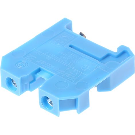 Bloc de jonction Weidmuller AKZ, 0.22  4mm², A visser, Bleu ( Prix pour Paquet de 10 )