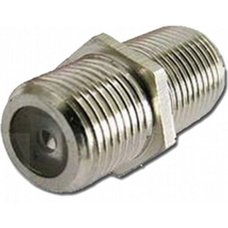 FPLUS conector f h-h c/ tuerca , Empalme de dos tramos de cable sin necesidad de tirar uno nuevo.
Conector F Hembra-Hembra
