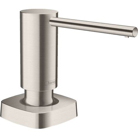 Hansgrohe - Distributeur de savon liquide mural, inox 40468800 (1/3)