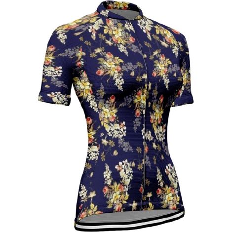 Women's Short Sleeve Cycling Jersey, Breathable Road and Mountain Bike Top, Quick-Drying Bicycle T-Shirt with Pockets, Summer Sportswear (1/5)