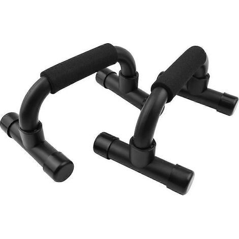 Supports de barres de pompes avec poignées en mousse antidérapantes et confortables pour des exercices de pompes en toute sécurité, parfaits pour la maison, la salle de sport et les voyages. (1/5)