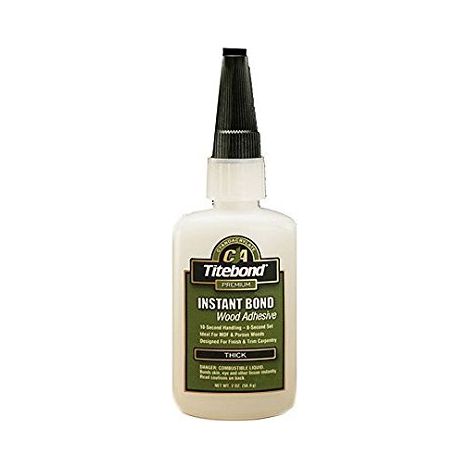Colle instantanée universelle Titebond Instant Bond Thick 56 8 ml visqueux
