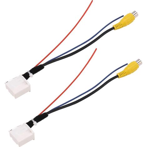 2x 16-poliges Adapterkabel für Rückfahrkameras für Toyota Camry 7. Generation (1/5)