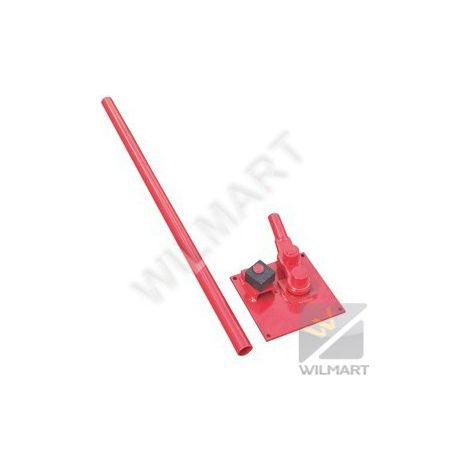 Cintreuse manuelle pour fer à béton Ø 24 mm – Acier époxy résistant à la corrosion – Pour armatures de fondations et poteaux – Wilmart