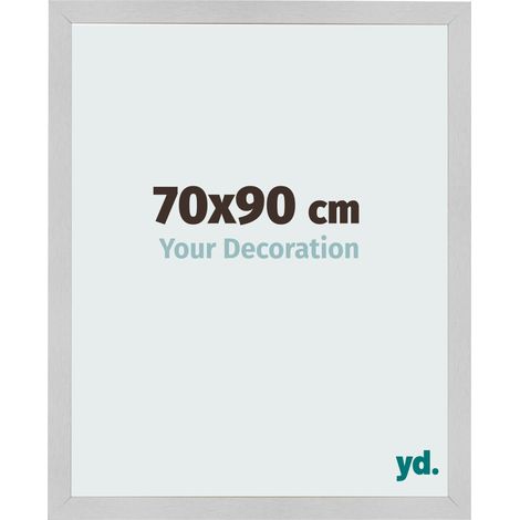 yd. - Cadre photo 70x90 - Acier Inoxydable - MDF - Bologna (1/5)