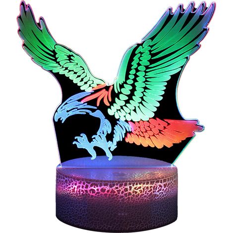 Veilleuse 3D originale, cadeau créatif, lampe de chevet LED, style 6