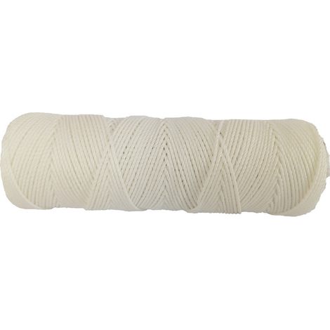 Ficelle à piquer haut résistance 1 mm 100 gr Coloris - Corde lin blanchit (1/2)
