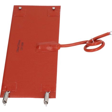 Tapis Chauffant Silicone Étanche 300x120mm 100W 12V Voiture Chauffage Mat Résistant (1/5)