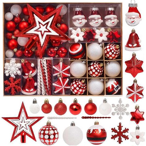 CHRISTBAUMKUGELN SYSD1688-113 RED
