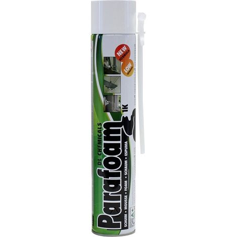 Parafoam 1K Polyurethanschaum DL CHEMICALS - 750 ml Kartusche - 12er Pack - 0900001N000049