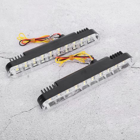 Universelle zweifarbige 30-Dioden-5050-LED-Tagfahrlichter für Autos