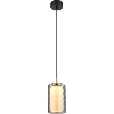 Globo - lampada a sospensione - LAMPIGNA - nero - vetro - Ø 18cm