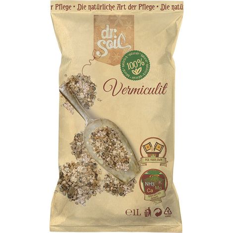 Premium Vermiculite Bodenmineralisierer 1L Beutel