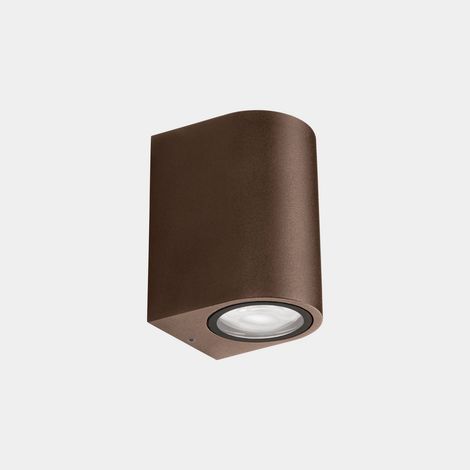 LEDS C4 Eko Applique murale extérieure encastrée marron GU10 8W IP66
