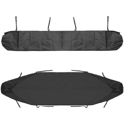 2 m Sac de Protection pour Store Banne,Housse de Protection Anti-poussière pour auvent de terrasse Noir Housse de Rangement pour cour et jardin