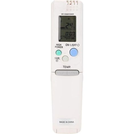 Télécommande de climatiseur - Pour Sanyo RCS-4MVEX, Remplacer la télécommande du climatiseur, Remplacer la télécommande blanche, Distance de contrôle sans fil 10M（1pc） (1/5)