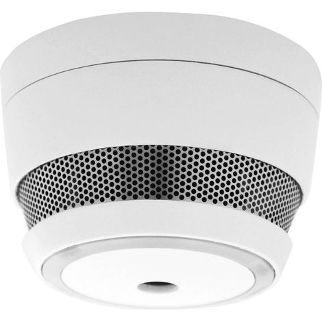 Cavius Détecteur de fumée sans fil autonomie 5 ans, interconnectable, mini à pile(s) (Ø x H) 65 mm x 41 mm