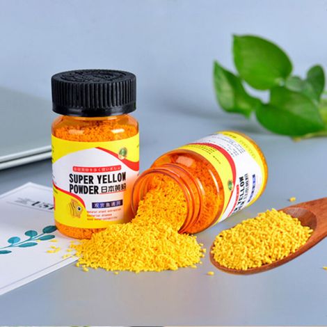 Développement Aquarium Coloration Jaune Jindun Empêche Infection Transport Poissons Ornemental 56g