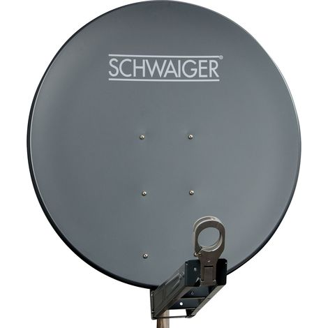 Parabolantenne Schwaiger spi085 85 cm Aluminium dual lnb (1/3)