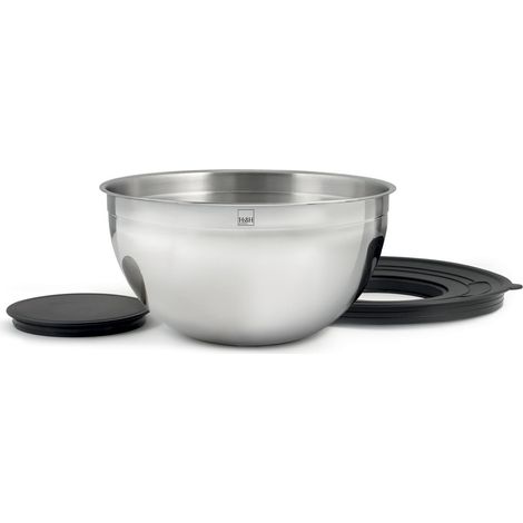 mélangeur bol en acier inoxydable avec couvercle 24 cm (1/3)