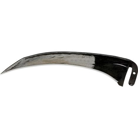 Faux à broussailles (50 cm) – Fer forgé trempé – Taillant mince affûté (0.8kg) – Livré sans Manche - Leborgne