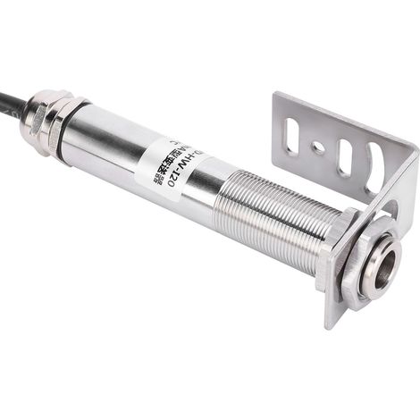 Berührungsloser Infrarot-Temperatursensor, Inline-Infrarot-Temperaturfühler, 4-20 mA-Transmitter, 10-30 V DC, 0 bis 500 °C (1/5)