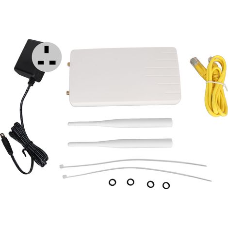 Routeur WiFi extérieur 4G LTE CPE 150Mbps, débit mobile étanche, avec 2 antennes amovibles, prise UK 100-240V (1/5)