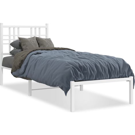 Maison Exclusive - Estructura cama sin colchón con cabecero metal (1/5)