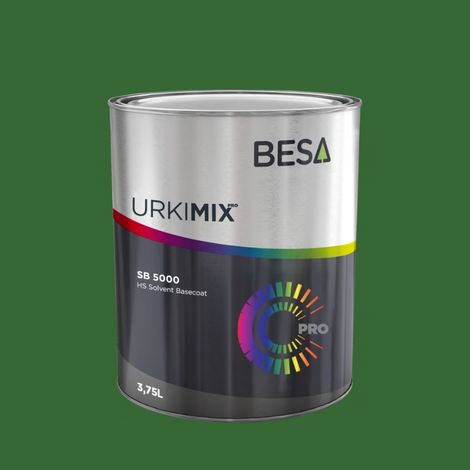 Pot de peinture Polyuréthane / bi composant Vert Émeraude RAL 6001 Satin - 250 gr