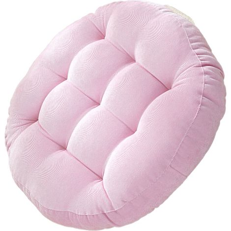Tapis de sol rond épais en tatami, revêtement, repose-pieds Papasan uni (1/4)