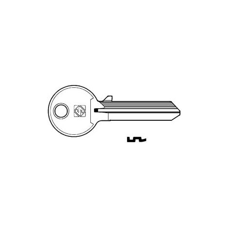 CHIAVI PER CILINDRI CISA 6 SPINE GRANDI CS501- - CS501 SX - 10 pezzi SILCA