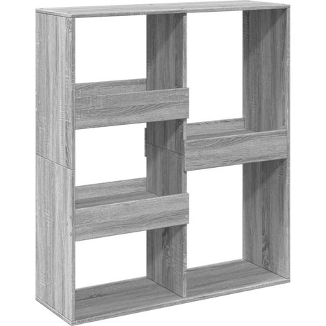Maison Exclusive - Libreria/Divisorio Grigio Sonoma 100x33x115 cm