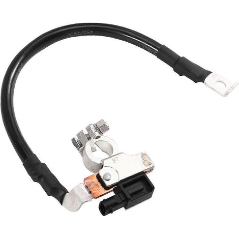 Compatible avec les séries 1, 2, 3, 4, F20, F21, F30, F31, F32, F33, F36 câble de capteur de courant de batterie automobile 61219117877 capteur de batterie négatif OP. (1/5)