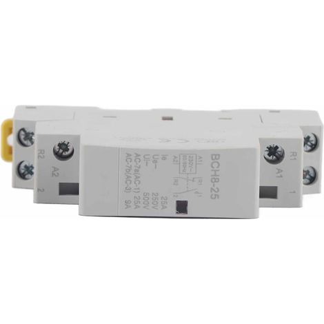 Contactor AC 2P 25A 230V 1NO+1NC DIN Rail, Domestic 50/60Hz (1/5)