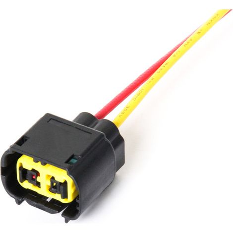 DJ7024YC-1.5-21 is a connector plug for automotive wiring harnesses, including terminals. (1/4)