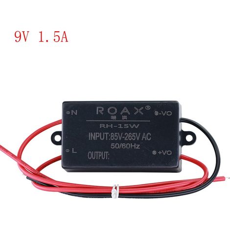 Module D'alimentation AC-DC à DC - Entrée AC 85-265 V - Sorties Sélectionnables 5 V 6 V 9 V 12 V 15 V 24 V 36 V - Régulateur Abaisseur Compact - 1 Pièce (1/5)