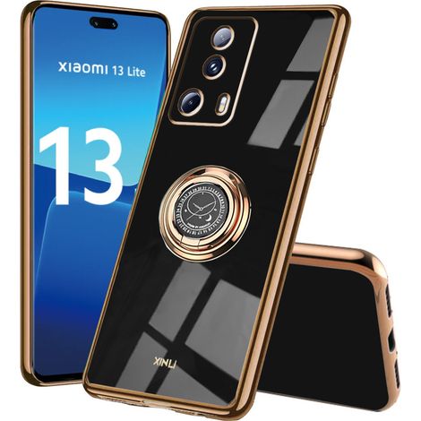 Hülle für Xiaomi 13 Lite, Electro Ring, schwarz (1/4)