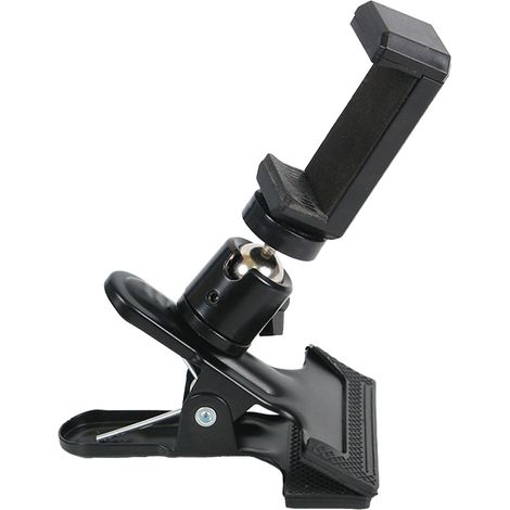 Support de téléphone ajustable et pivotant pour fitness, support universel pour téléphone en salle de sport (1/5)