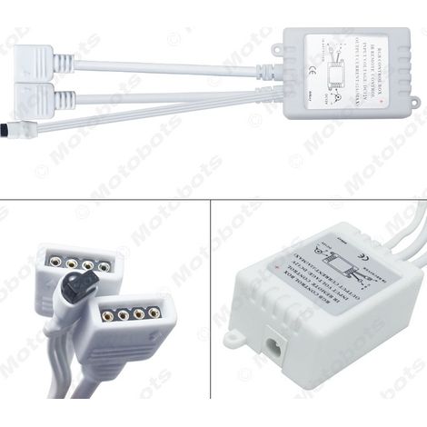 12V 6A 44-key LED light seven-color and white light remote control controller, LED light dimming controller (1/4)