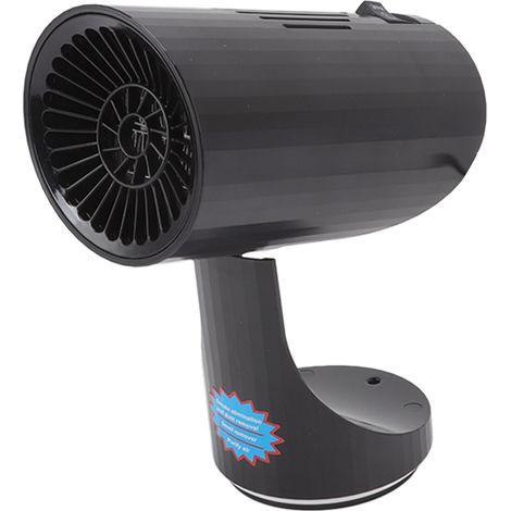 Chauffage de voiture portable avec fonction de chauffage rapide, prise allume-cigare, déshumidificateur et base pivotante (1/5)