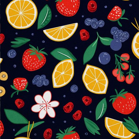 Decoffe Oxford de exterior - Motiv Obst DX7037 (1/5)